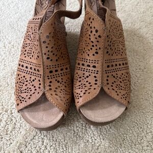 Pikolinos wedge open toe sandal 40